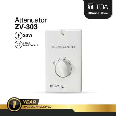TOA ZV-303 Attenuator 30W