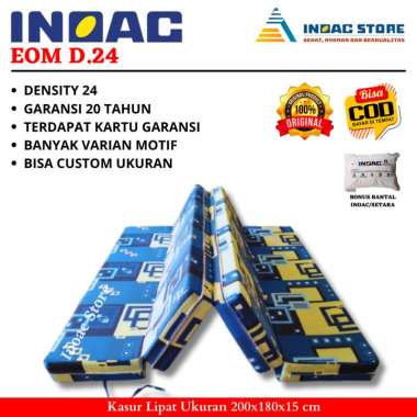 Kasur Lipat Busa Inoac No.1 Tebal 15 cm Asli Garansi 20 Tahun Murah EOM D24