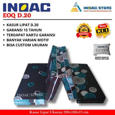 Kasur Lipat Busa Inoac No.1 Tebal 15 cm Asli Garansi 20 Tahun Murah EOQ D20