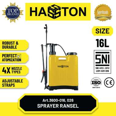Hasston Sprayer Ransel 16Lt Manual / Elestric / Semprotan Hama Tanaman (3600) Manual Sprayer