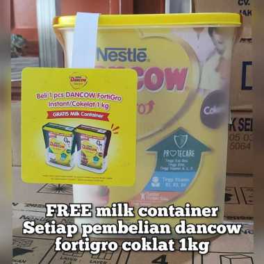 Promo Harga Dancow FortiGro Susu Bubuk Instant Cokelat 1000 gr - Blibli