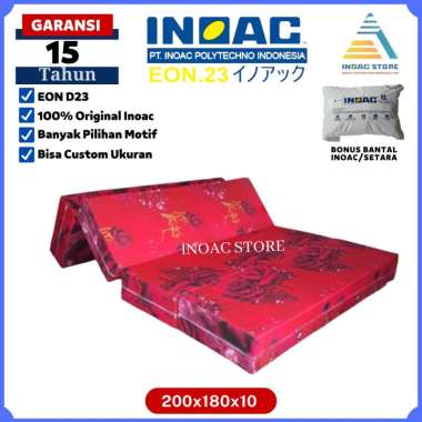 Kasur Lipat Busa Inoac No.1 Tebal 10 cm Asli Garansi 20 Tahun Murah EON D23