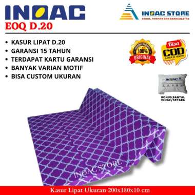 Kasur Lipat Busa Inoac No.1 Tebal 10 cm Asli Garansi 20 Tahun Murah EOQ D20