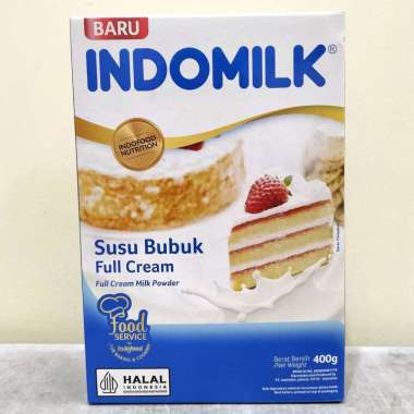 Promo Harga INDOMILK Susu Bubuk Omega 3 Full Cream 400 gr - Blibli