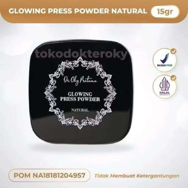 Glowing Press Powder Bedak Padat Benings Clinic by dr. Oky Pratama