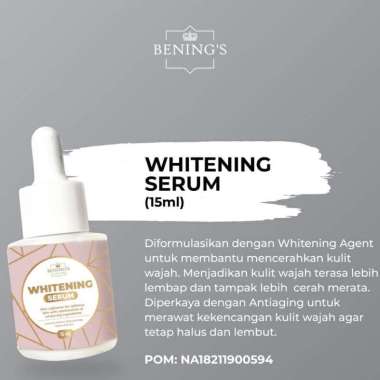 Whitening Serum Benings Skincare by dr. Oky Pratama