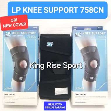 Knee LP Open Patella 758 Hitam