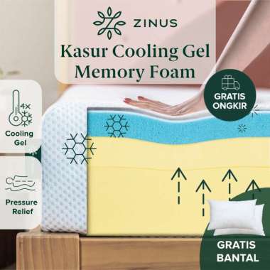 Zinus Kasur Busa Zinus My Gel / Cooling Memory Foam / Mattress in a Box 25cm 90 x 200