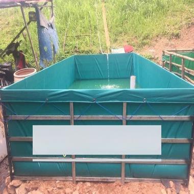 Kolam Terpal Petak Ukuran 3x2x1m Kolam Petak