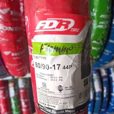 Ban FDR 80/90-17 FLEMMO TUBETYPE & BAN DALAM