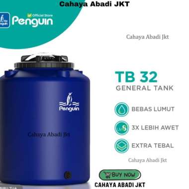 TANKI AIR / TOREN PENGUIN 300 LITER ORANGE