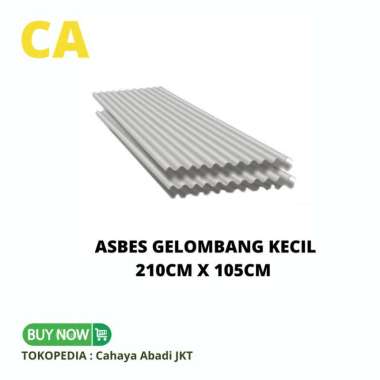 ASBES GELOMBANG KECIL 210CM X 105CM