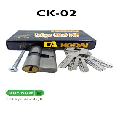 KUNCI SILINDER PINTU KOMPUTER KODAI 60MM CK02