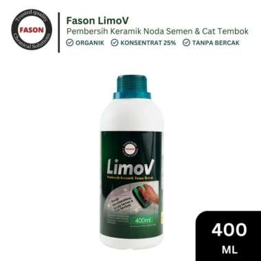 PEMBERSIH KERAMIK BERTEKSUR / DOFF 'FASON LIMOV' 400ML KECIL