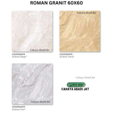 ROMAN GRANIT dCAESAR SIENA KW1 60X60CM 1.08METER per dus