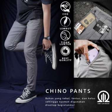 Celana Chino Pria Cardinal Chinos Pants Panjang Formal Kerja Kantor Panjang Cowok Original Slim Fit 