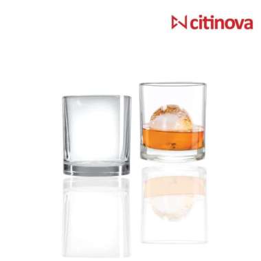 GELAS KACA WHISKY BARLEY PJ-19 SET6 CITINOVA