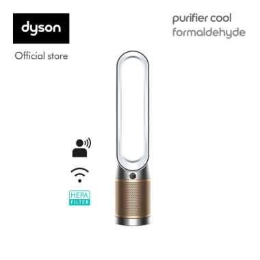 Dyson Purifier Cool Formaldehyde Air Purifier TP09 (White/Gold) - Penjernih Udara | Menangkap debu, 