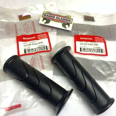 HANDGRIP SET KANAN KIRI HONDA BEAT ESP BEAT POP SCOOPY ESP K93 VARIO 12 150 ESP ORI AHM 53140K44V00