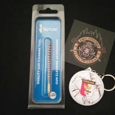 ROTCHI BRONZE BRUSH CAL 22 - SIKAT KAWAT PEMBERSIH LARAS (SC2619) OEM