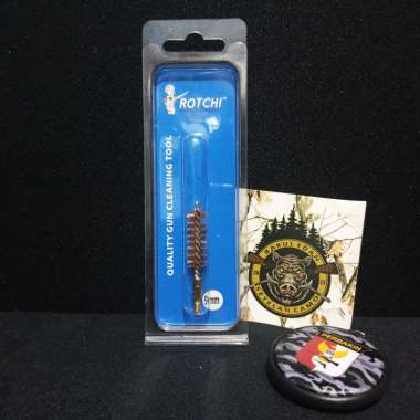 ROTCHI BRONZE BRUSH CAL 9 MM - SIKAT KAWAT PEMBERSIH LARAS (SC2350) OEM