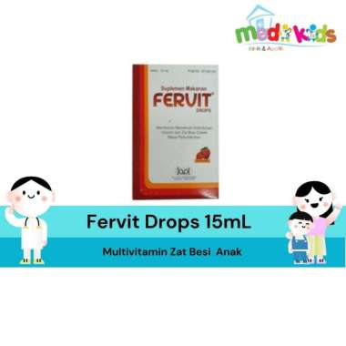 Fervit Drop Zat Besi Vitamin Anak 15ml