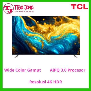 TCL 55 Inch 55A30 Smart TV 4K UHD Google TV Dolby Atmos android 4k smart GOOGLE TV 4K UHD dengan Dol