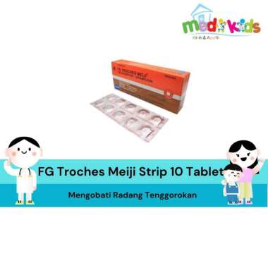FG TROCHES MEIJI 1 Strip @ 10 Tablet
