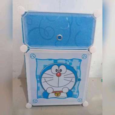 Lemari Plastik Mini Karakter Anti Air doraemon