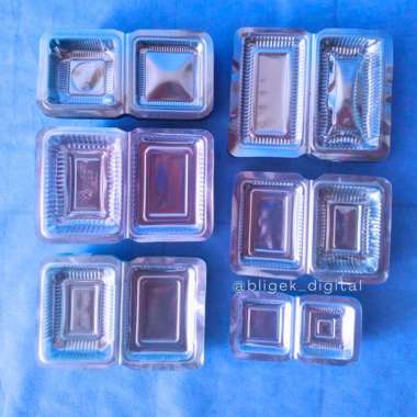 Mika Plastik / Kotak Mika MKP 4 (100 pcs) 4 S