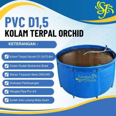 Vat koi/kolam ikan/Kolam Pvc D1.5