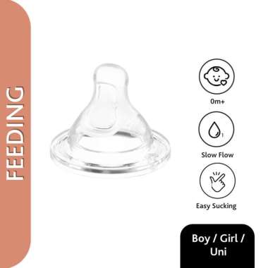 Perfect 5 Silicone isi 2pcs / Dot Bayi Anti Colic / Dot Bayi Anti Kolik / Dot Bayi Anti Kembung / Do