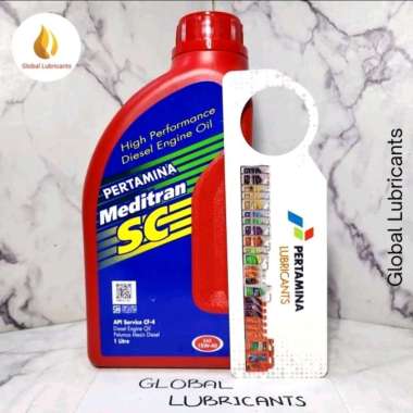 Pertamina Meditran SC 15W-40 1 Liter (Oli Mesin Diesel/ Solar Mineral)
