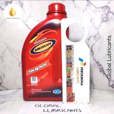 Pertamina Mesran SUPER 20W-50 1 Liter (Oli Mesin Bensin Mineral)