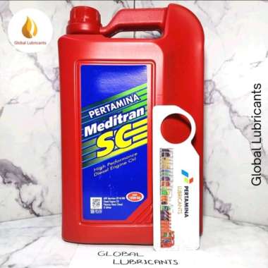 Pertamina Meditran SC 15W-40 5 Liter (Oli Mesin Diesel/ Solar Mineral)