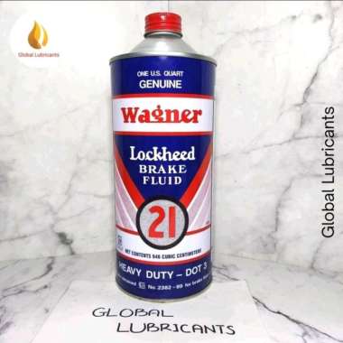 Wagner Brake Fluid/ Minyak Rem/ Cairan Rem Dot-3 946mL (Putih)