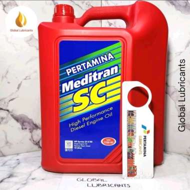Pertamina Meditran SC 15W-40 10 Liter (Oli Mesin Diesel/ Solar Mineral)