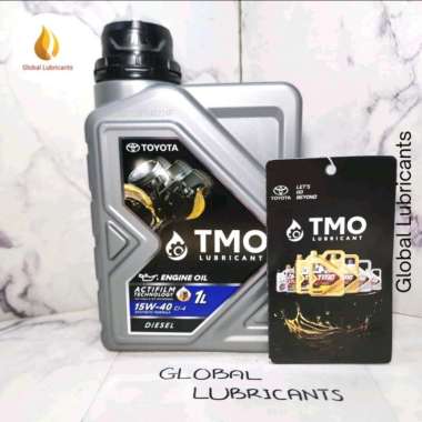 ALL NEW BARCODE! Toyota Motor Oil/ TMO Hitam DIESEL 15W-40 1 Liter (Oli Mesin Solar)