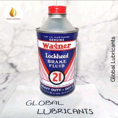 Wagner Brake Fluid/ Minyak Rem/ Cairan Rem Dot-3 300mL (Putih)