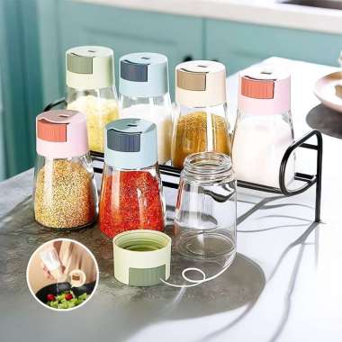 ONE-C578 Botol Bumbu Dapur Garam Gula / Toples Bumbu Dapur / Toples Penyimpanan / Toples Bumbu Tabur