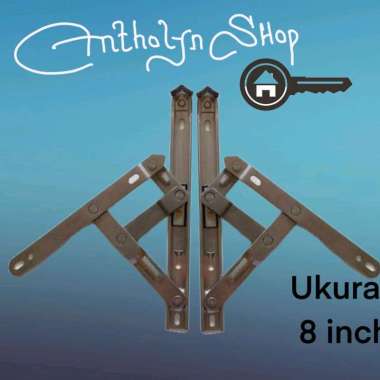 Engsel Casement Jendela Alumunium, Engsel Jendela Almunium Casement 8 inch