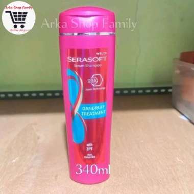 SERASOFT Serum Shampoo Dandruff Treatment Anti Ketombe 340ml