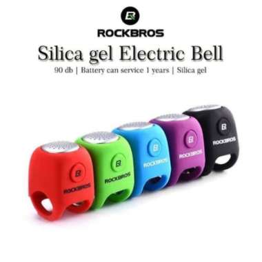 Bel Sepeda Anak Rockbros Bel Sepeda Elektrik 3 Mode Ringtone Original Hitam