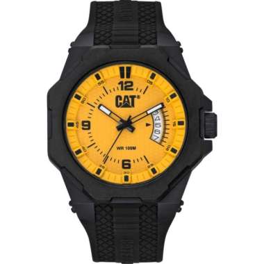 CATERPILLAR LM,121,21,731 - Jam Tangan Pria Analog ORIGINAL - Rubber