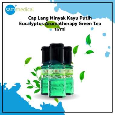Cap Lang Minyak Kayu Putih Eucalyptus Aromatherapy Green Tea 120