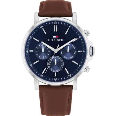 TOMMY HILFIGER 1791- Jam Tangan Pria Kulit Original - Brown