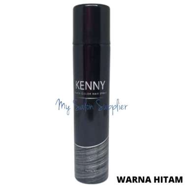 Kenny Hair Spray Warna 50ml Hitam
