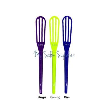 Cat Rambut Mixer / Whisk RATA WARNA Biru