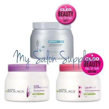 Matrix Biolage Masker Mask Rambut/ HydraSource /ColorLast/ ScalpPure HYDRA SOURCE
