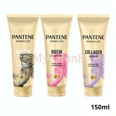 Pantene Gold Series Biotin Conditioner 150ml Keratin Glow